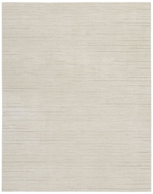 HomeRoots 4' Contemporary Gray and Ivory Abstract Area Rug - Stylish Scandinavian Design for Any Space 8' X 10' 533418