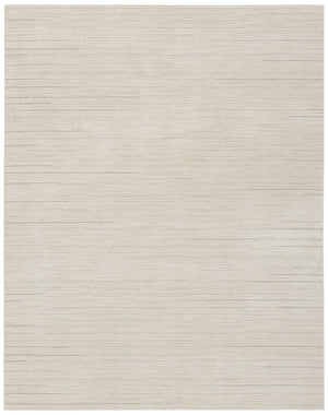 HomeRoots 4' Contemporary Gray and Ivory Abstract Area Rug - Stylish Scandinavian Design for Any Space 8' X 10' 533418