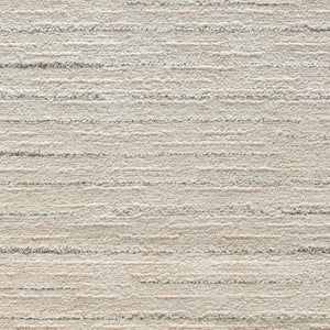 HomeRoots 8' Gray and Ivory Abstract Runner Rug - Modern Power-Loomed Design for Hallways, Kitchens & More! 533425
