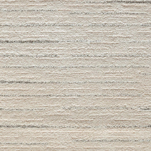 HomeRoots 8' Gray and Ivory Abstract Runner Rug - Modern Power-Loomed Design for Hallways, Kitchens & More! 533425
