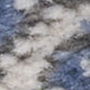 HomeRoots 8' Elegant Blue and Gray Power Loomed Area Rug - Persian-Inspired Design for Stylish Home Decor 8' X 10' 533554
