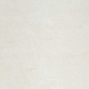 HomeRoots 5' Luxurious Ivory Shag Area Rug - Soft, Cozy, and Stylish Addition for Modern Living Spaces 5' X 7' 533571