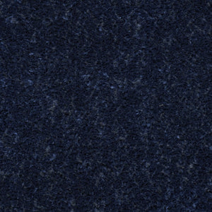 HomeRoots 5' Plush Navy Blue Shag Area Rug - Retro-Modern Style for Cozy Living Spaces, Soft Underfoot Comfort 5' X 7' 533573