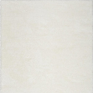HomeRoots 5' Luxurious Ivory Shag Area Rug - Soft, Cozy, and Stylish Addition for Modern Living Spaces 8' X 10' 533575