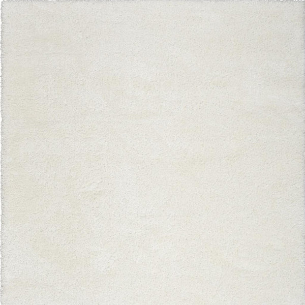 HomeRoots 5' Luxurious Ivory Shag Area Rug - Soft, Cozy, and Stylish Addition for Modern Living Spaces 8' X 10' 533575