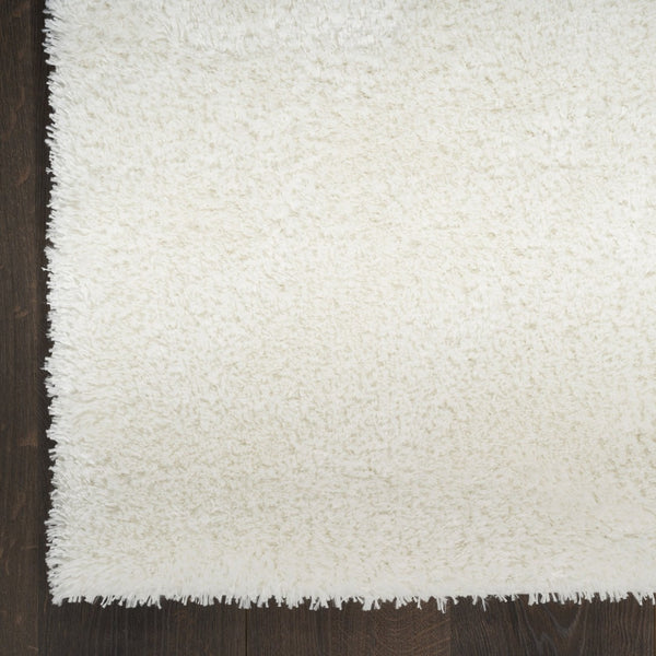 HomeRoots 5' Luxurious Ivory Shag Area Rug - Soft, Cozy, and Stylish Addition for Modern Living Spaces 8' X 10' 533575