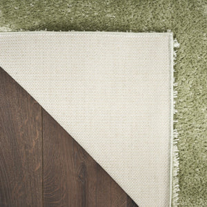 HomeRoots 5' Lush Green Shag Area Rug – Retro-Inspired Comfort for Cozy Living Spaces and Stylish Accents 8' X 10' 533576