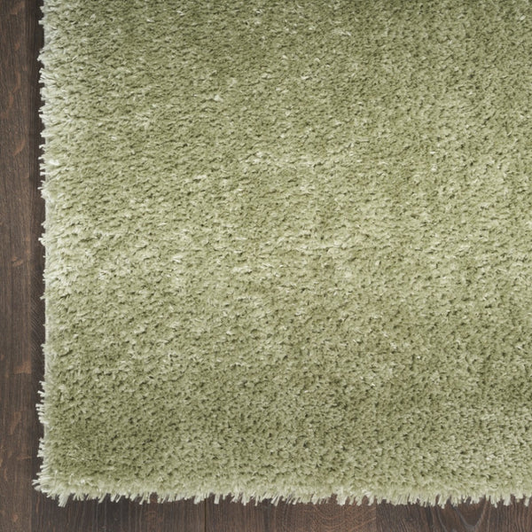 HomeRoots 5' Lush Green Shag Area Rug – Retro-Inspired Comfort for Cozy Living Spaces and Stylish Accents 8' X 10' 533576