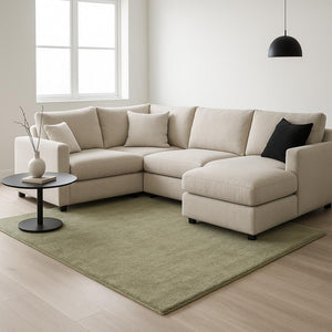 HomeRoots 5' Lush Green Shag Area Rug – Retro-Inspired Comfort for Cozy Living Spaces and Stylish Accents 8' X 10' 533576