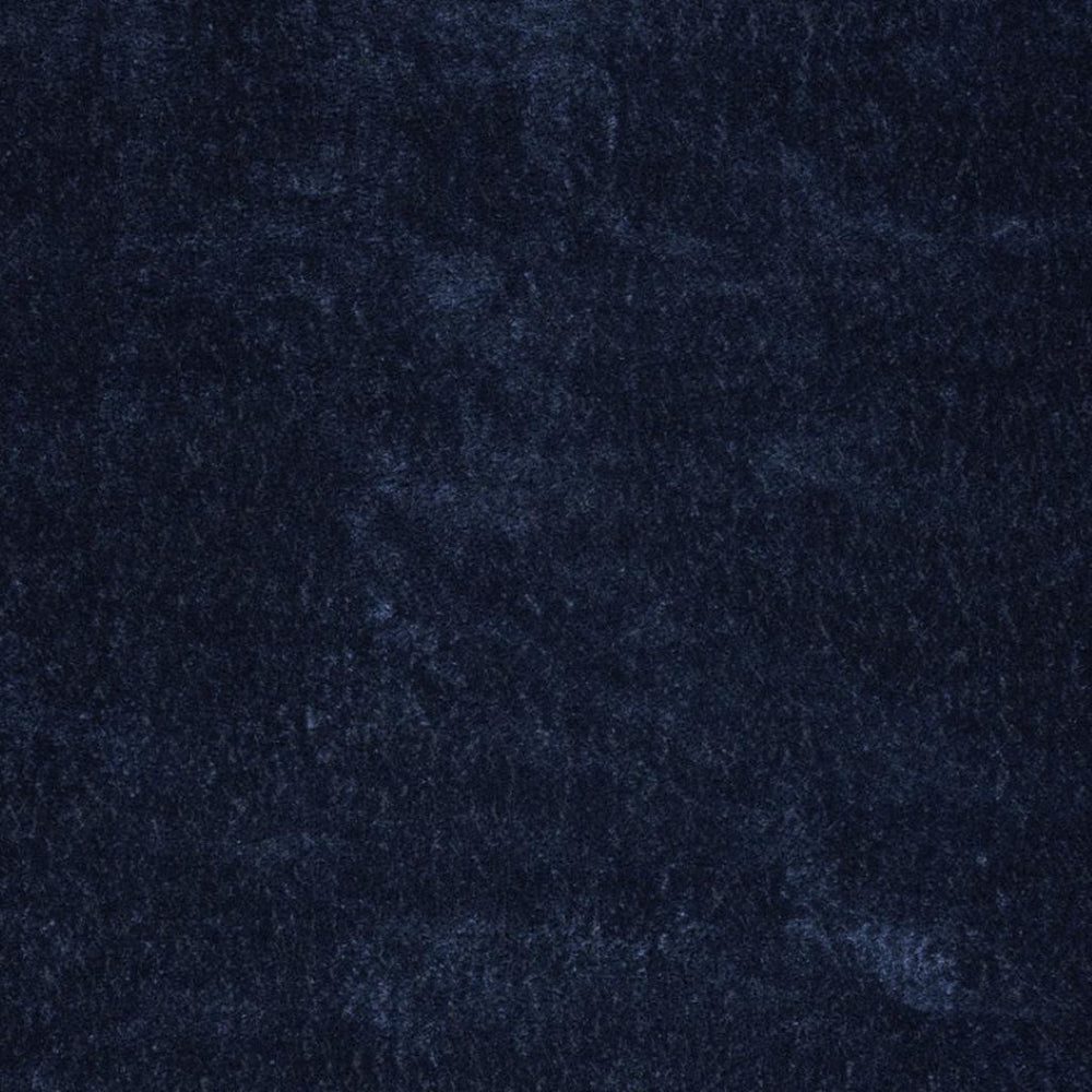 HomeRoots 5' Plush Navy Blue Shag Area Rug - Retro-Modern Style for Cozy Living Spaces, Soft Underfoot Comfort 8' X 10' 533577