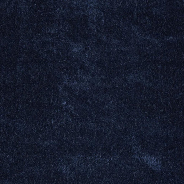 HomeRoots 5' Plush Navy Blue Shag Area Rug - Retro-Modern Style for Cozy Living Spaces, Soft Underfoot Comfort 8' X 10' 533577