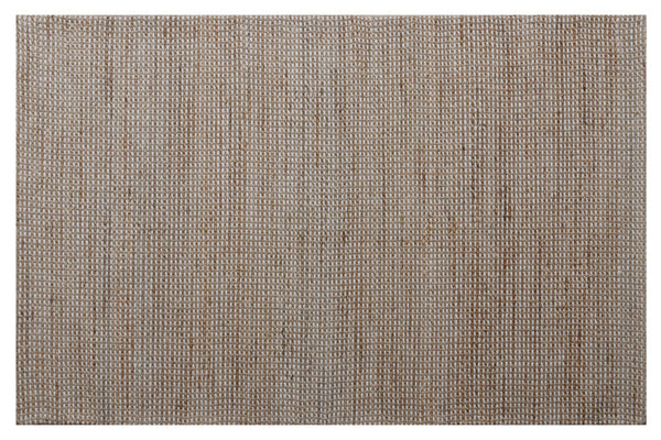 Homeroots 5' X 7' Beige Striped Hand Woven Area Rug Beige Jute 533620