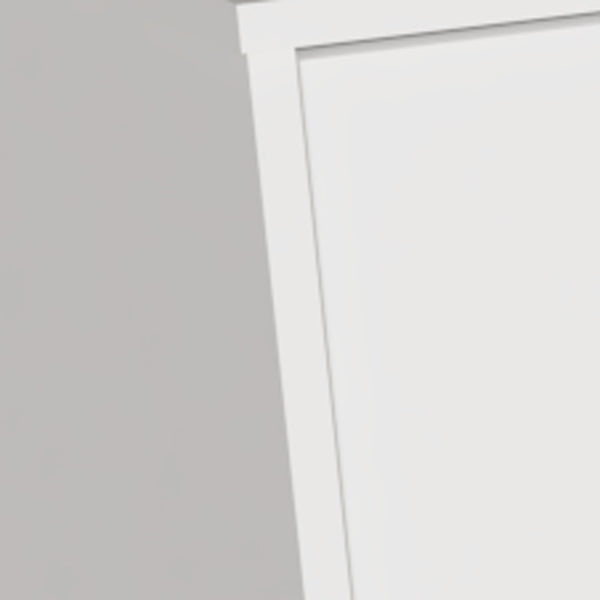 Homeroots 30" White Three Drawer Dresser  Manufactured Wood 533811