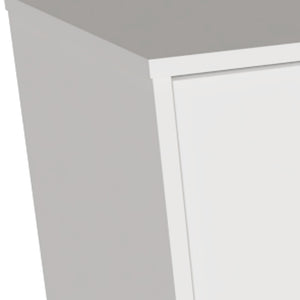 Homeroots 30" White Three Drawer Dresser  Manufactured Wood 533811