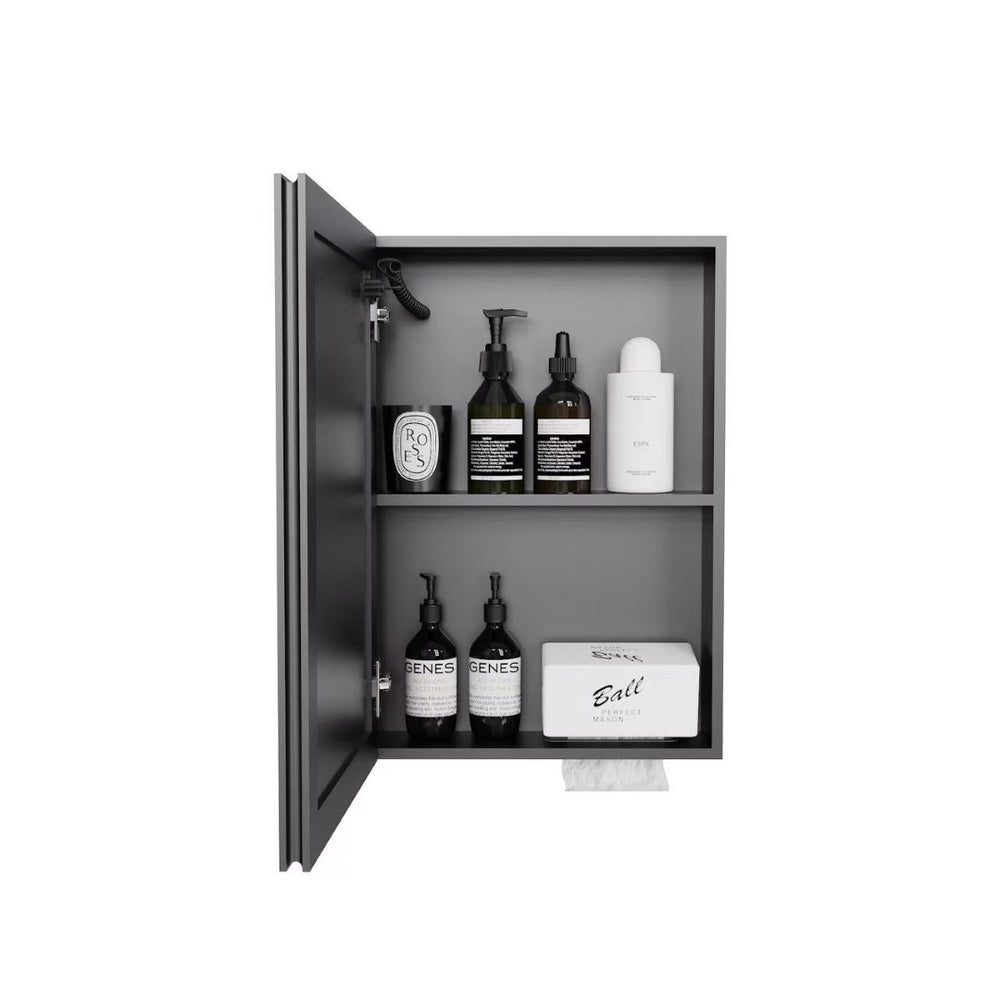 English Elm Led Aluminum Medicine Cabinet with Anti Fog Mirror and White Light for Bathrooms W3083P417741