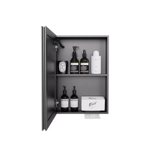 English Elm Led Aluminum Medicine Cabinet with Anti Fog Mirror and White Light for Bathrooms W3083P417741