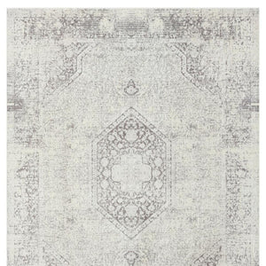 I Need to Create a Common Title That Avoids Mentioning Specific Sizes (5x7, 8x10) but Captures the Key Features: Gray Medallion, Washable, Non-slip, Indoor Area Rug.