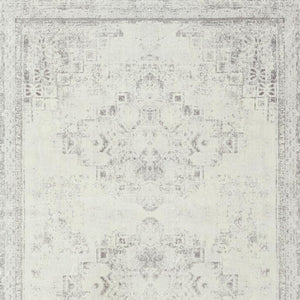 HomeRoots I Need to Create a Common Title That Avoids Mentioning Specific Sizes (5x7, 8x10) but Captures the Key Features: Gray Medallion, Washable, Non-slip, Indoor Area Rug. 5' X 7' 534025