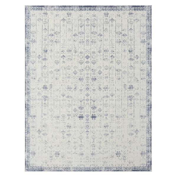 HomeRoots 5' X 7' Gray Abstract Washable Non-Skid Area Rug - Stylish, Durable, and Perfect for High-Traffic Homes 534029
