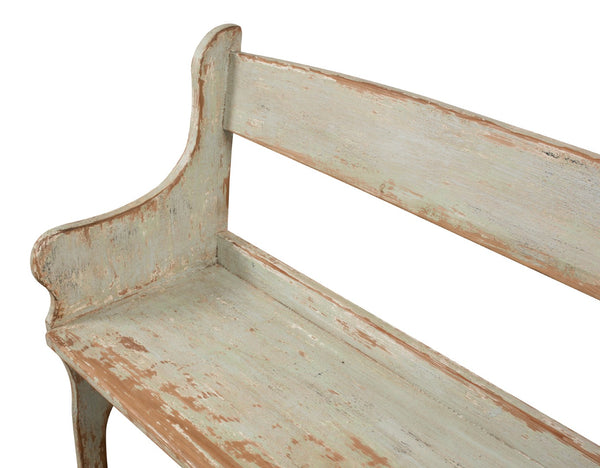 Sarreid Arlo Bench Sage - Stylish Reclaimed Pine Seating With Elegant Sage Finish For Any Home Decor Green  53403-4