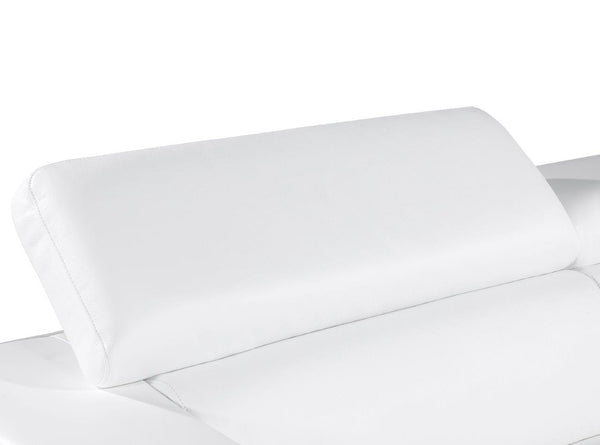 Homeroots 42" Silver Metallic Arm Chair White  534093