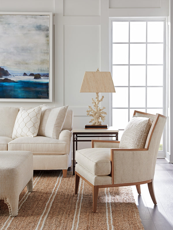 Lexington Barclay Butera Atwood Chair - Elegant Custom Upholstery By Barclay Butera With Ultra Down Seat Cushion Design   5340-11-41