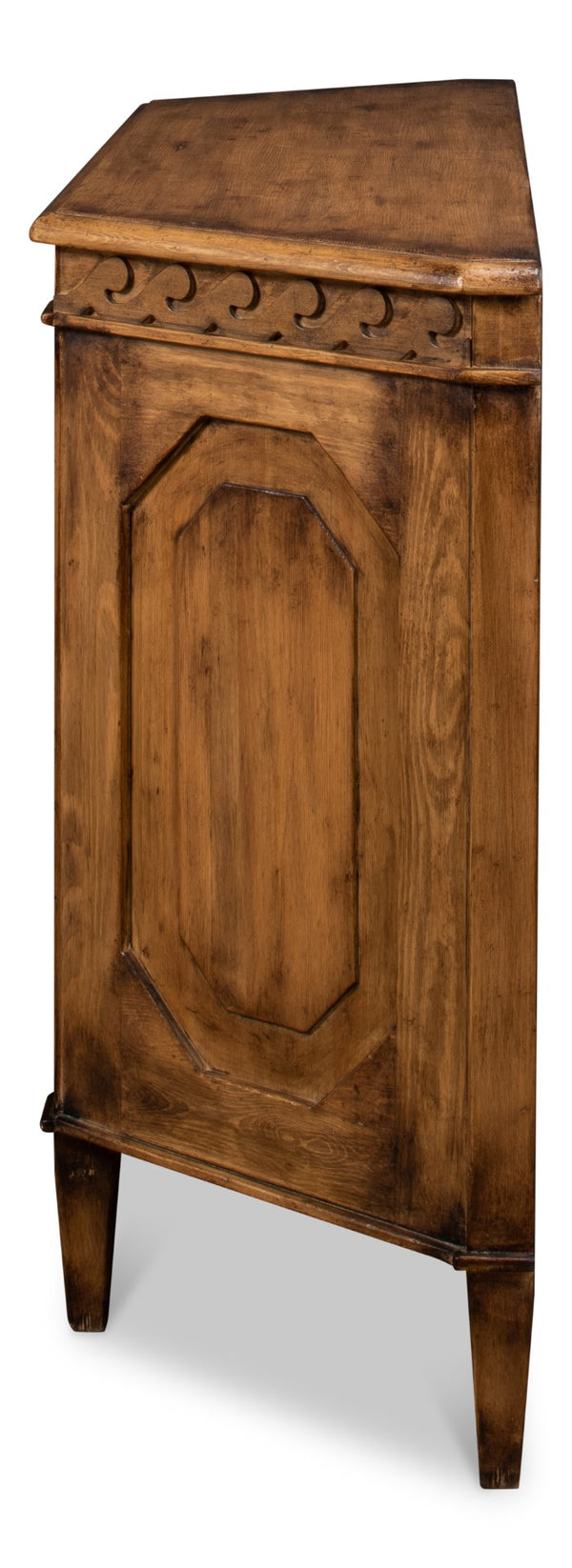 Sarreid Wrenn Credenza Brown - Rustic Reclaimed Pine Storage Solution For Your Home Office Or Living Space Brown  53411-2