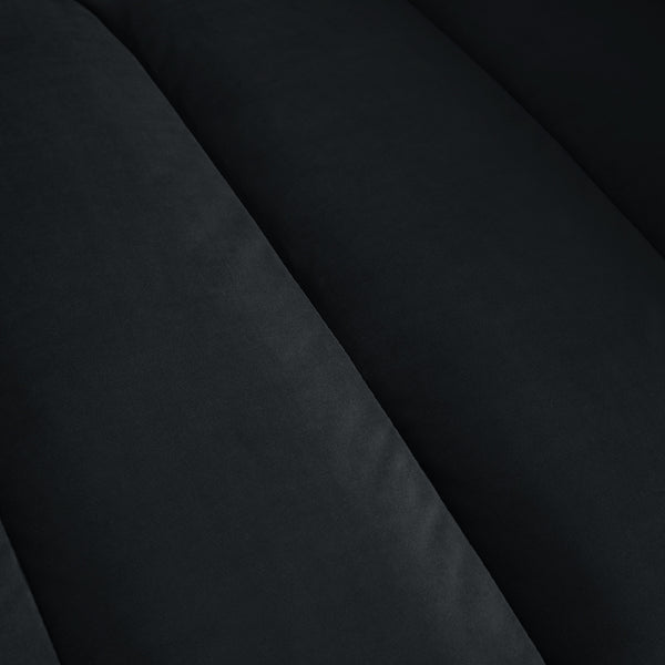 Homeroots 34" Black And Silver Velvet Tufted Club Chair Black,Chrome  534135