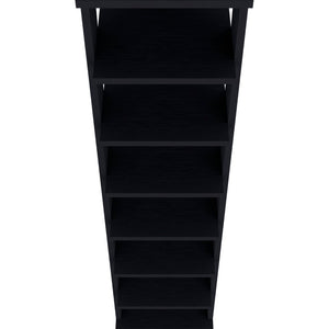 English Elm Fm Furniture Ivonny Seven Tier Freestanding Shoe Organizer Slim Wenge Tower for Entryway B128P361094