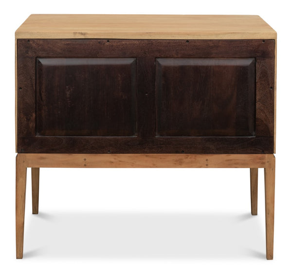 Sarreid Gewe Woven Front Chest Of Drawers - Stylish Acacia With Driftwood Finish For Elegant Storage Solutions Tan  53432