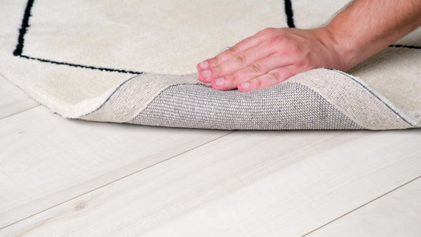 Homeroots 8' X 11' Beige And Black Geometric Power Loom Distressed Non Skid Area Rug  Polyester 534405