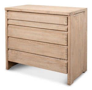 Sarreid Xander Five Drawer Commode - Elegant Natural Pine Wood Finish For Stylish And Functional Storage Tan  53446