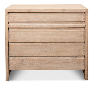 Sarreid Xander Five Drawer Commode - Elegant Natural Pine Wood Finish For Stylish And Functional Storage Tan  53446