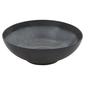 Homeroots Green And Black Sixteen Piece Round Tone On Tone Ceramic Service For Four Dinnerware Set   534530