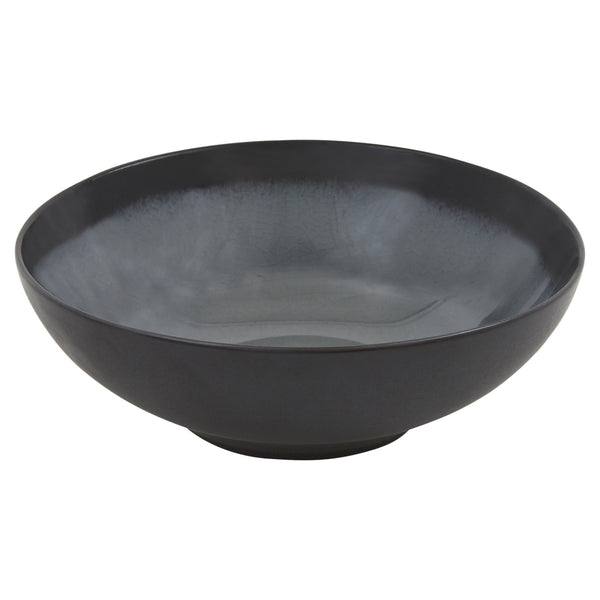 Homeroots Green And Black Sixteen Piece Round Tone On Tone Ceramic Service For Four Dinnerware Set   534530