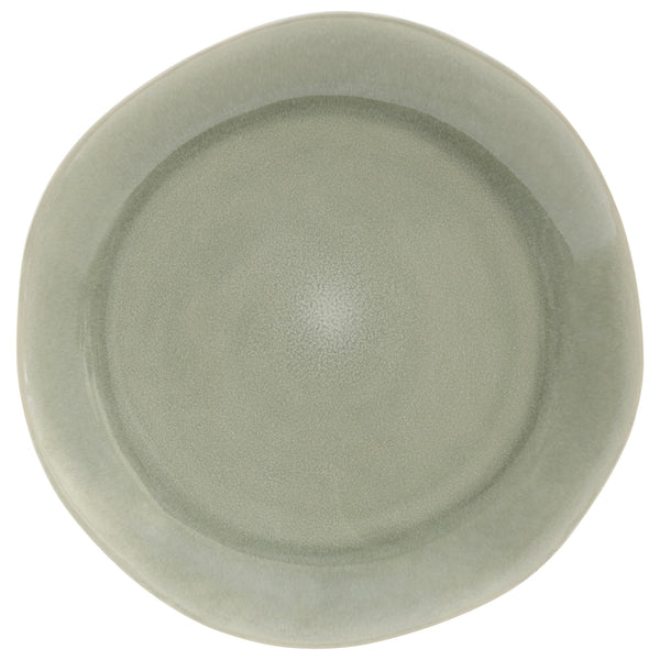 Homeroots Sage Sixteen Piece Ceramic Service For Four Dinnerware Set   534536