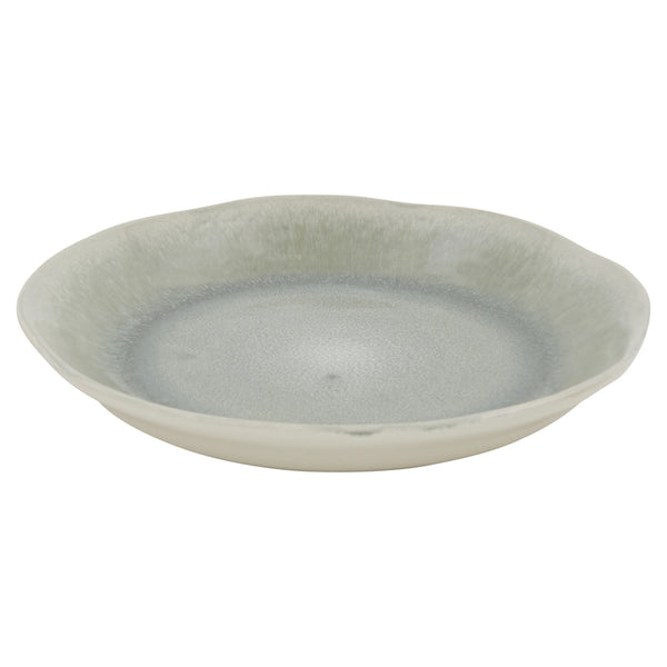 Homeroots Sage Sixteen Piece Ceramic Service For Four Dinnerware Set   534536