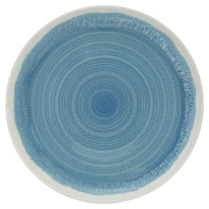 Homeroots Blue And White Sixteen Piece Round Tone On Tone Ceramic Service For Four Dinnerware Set   534538