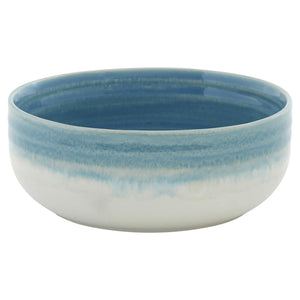 Homeroots Blue And White Sixteen Piece Round Tone On Tone Ceramic Service For Four Dinnerware Set   534538