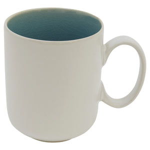 Homeroots Blue And White Sixteen Piece Round Ceramic Service For Four Dinnerware Set   534547