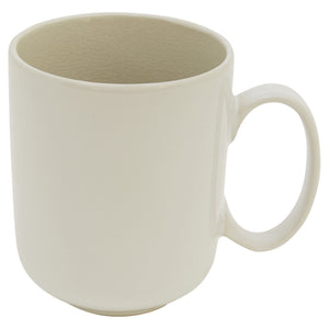 Homeroots White And Natural Sixteen Piece Round Ceramic Service For Four Dinnerware Set   534548