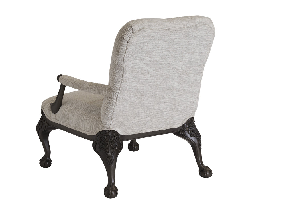 Lexington Barclay Butera Hollis Chair – Elegant Upholstered Seating With Misty Gray Finish By Barclay Butera For Your Home   5345-11-40