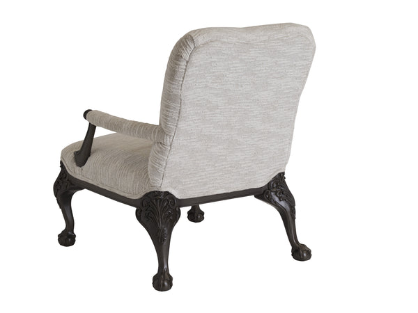 Lexington Barclay Butera Hollis Chair – Elegant Upholstered Seating With Misty Gray Finish By Barclay Butera For Your Home   5345-11-40