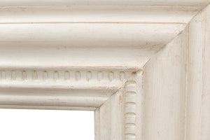 Sarreid Mantel Console - Charming Antique White Finish With Reclaimed Pine Design For Timeless Elegance White  53463-3