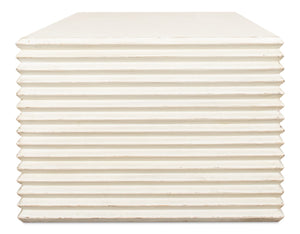 Sarreid Stacked Cocktail Table: Charming Antique White Finish With Reclaimed Pine For Timeless Elegance White  53464-3