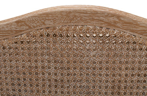 Sarreid Ava Chair - Luxurious Cream Cotton & Linen Blend With Oak Whitewash Finish For Stylish Comfort Beige  53479