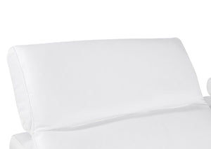 HomeRoots White Italian Leather Modular L-Shaped Sectional Sofa with Power Recline and USB Charging Features White 534876