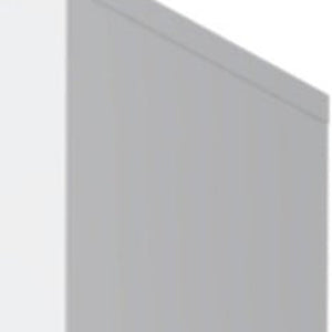 Homeroots 35" White Two Drawer Combo Dresser  Manufactured Wood 534926