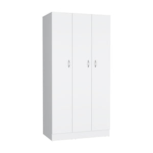 Homeroots 35" White Two Drawer Combo Dresser  Manufactured Wood 534926