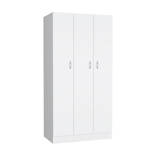 Homeroots 35" White Two Drawer Combo Dresser  Manufactured Wood 534926